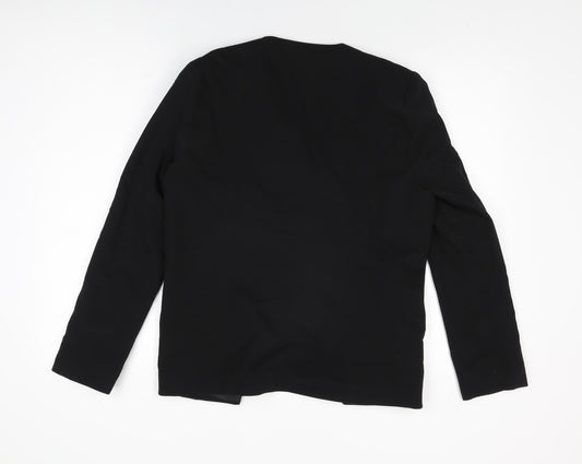 Womens UK Size 12 Internacionale Black Jacket