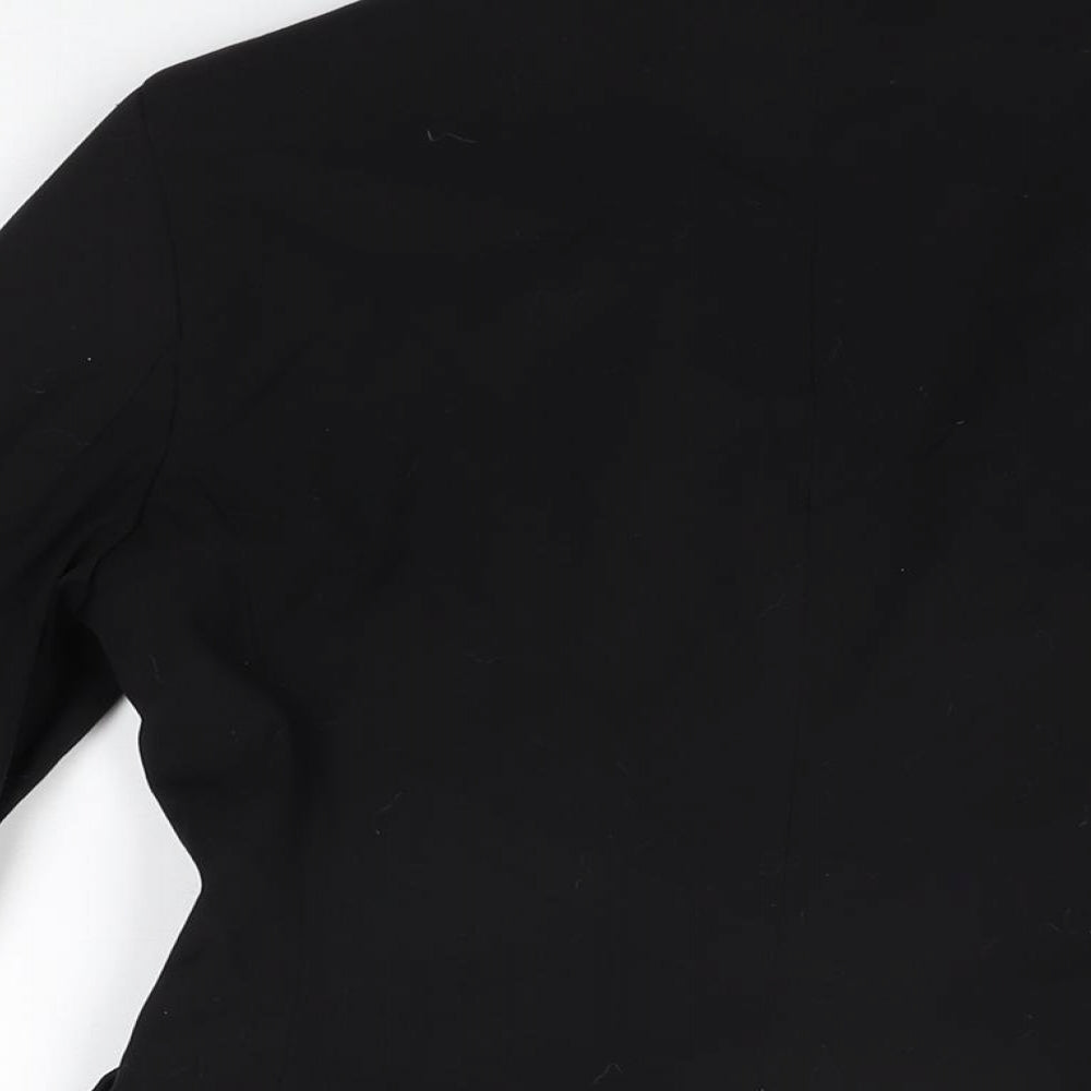 Womens UK Size S Stradivarius Black Jacket