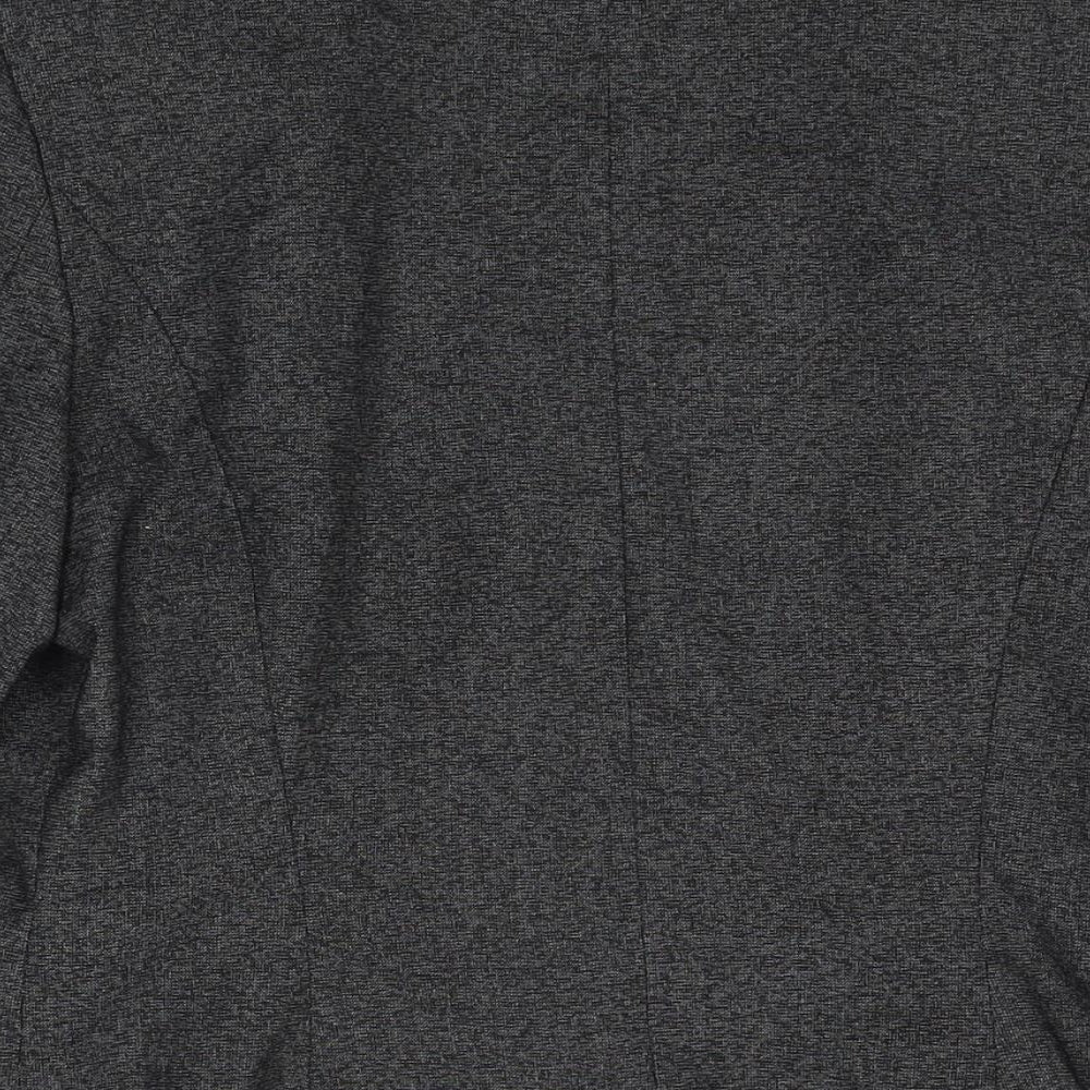 NEXT Womens Black Polyester Jacket Suit Jacket Size 10