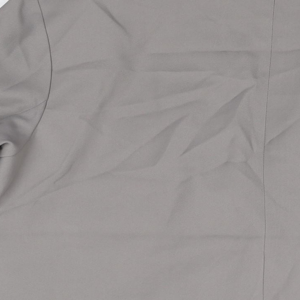 Noisy may Womens Grey Jacket Blazer Size M Button