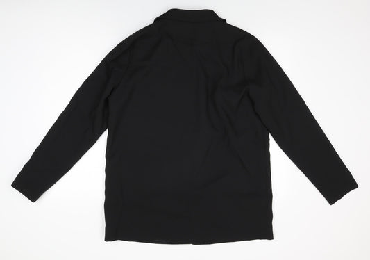 Womens UK Size 12 PRETTYLITTLETHING Black Jacket