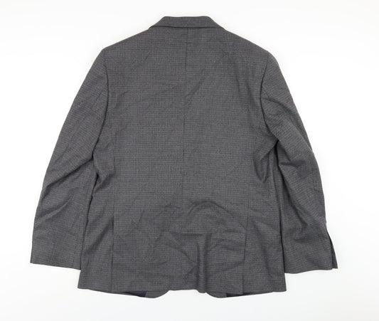 Mens UK Size 42 Marks and Spencer Regular Grey Suit Jacket