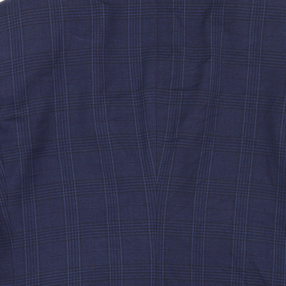 Mens UK Size 42 Burton Regular Blue Suit Jacket
