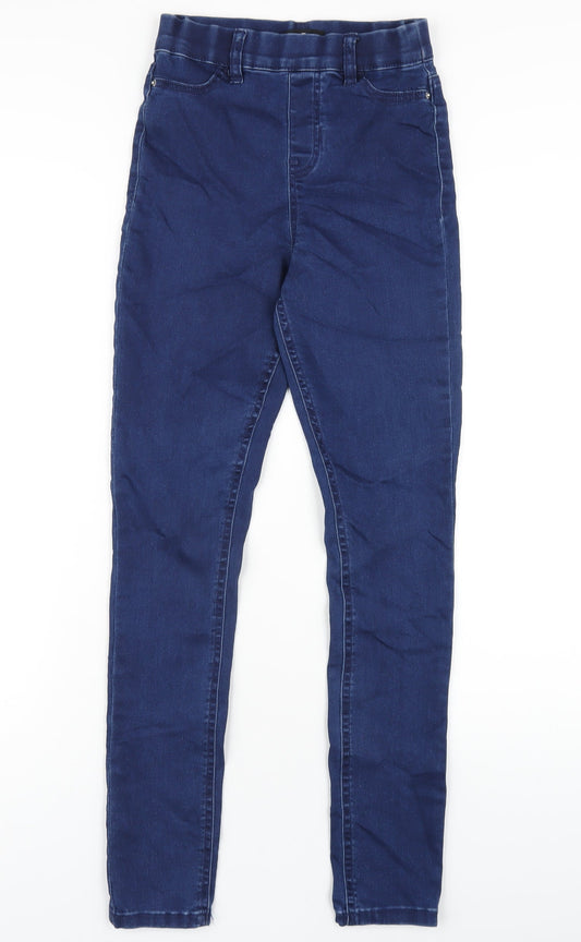 Womens UK Size 6 F&F Regular Fit Jegging Blue Jeans