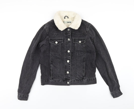 Womens UK Size 6 Topshop Black Jacket