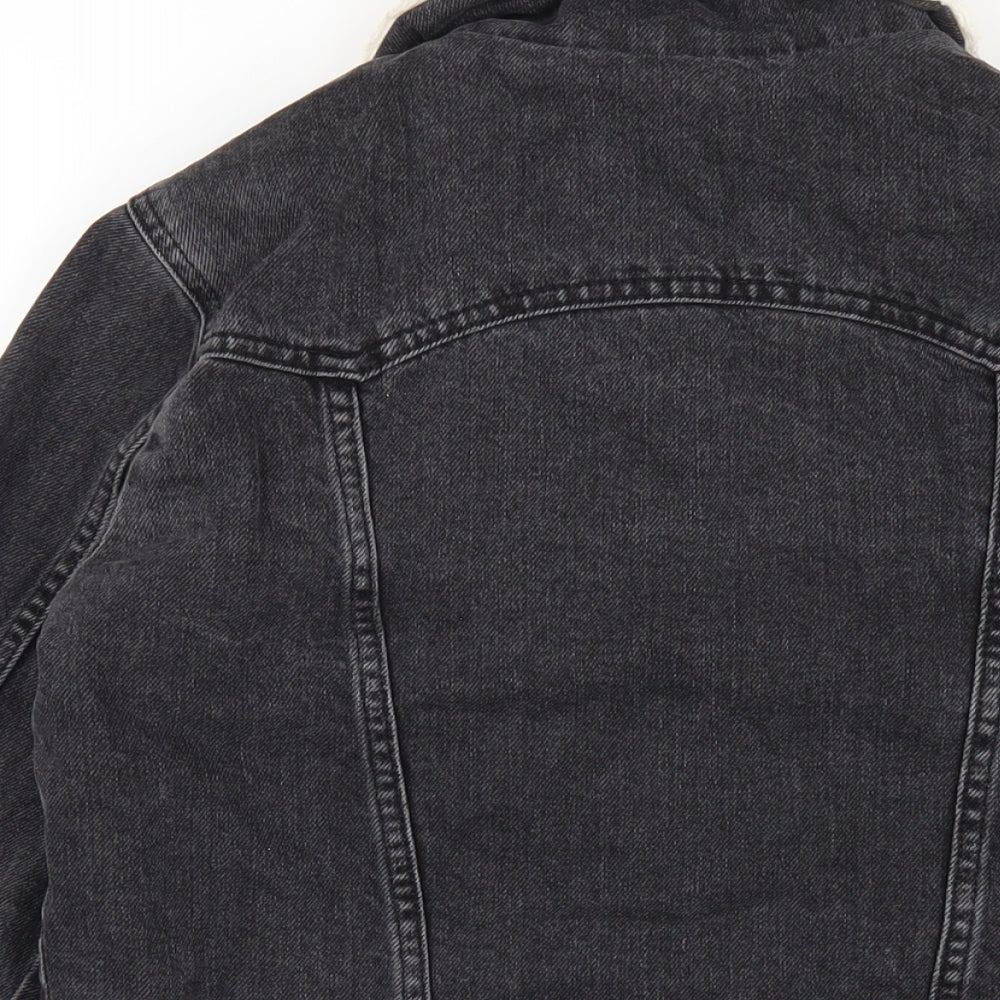 Womens UK Size 6 Topshop Black Jacket