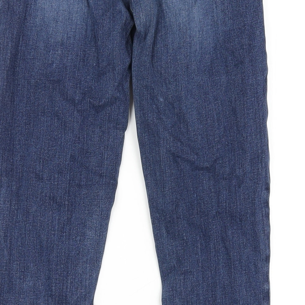Womens UK Size 24 in Paige Regular Fit Skinny Blue Jeans