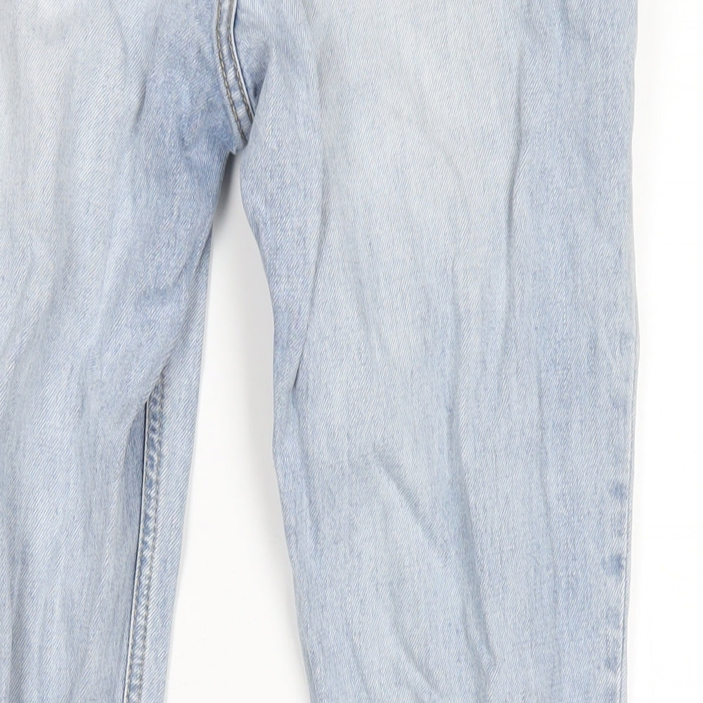 Womens UK Size 27 in VERO MODA Regular Fit Straight Blue Jeans