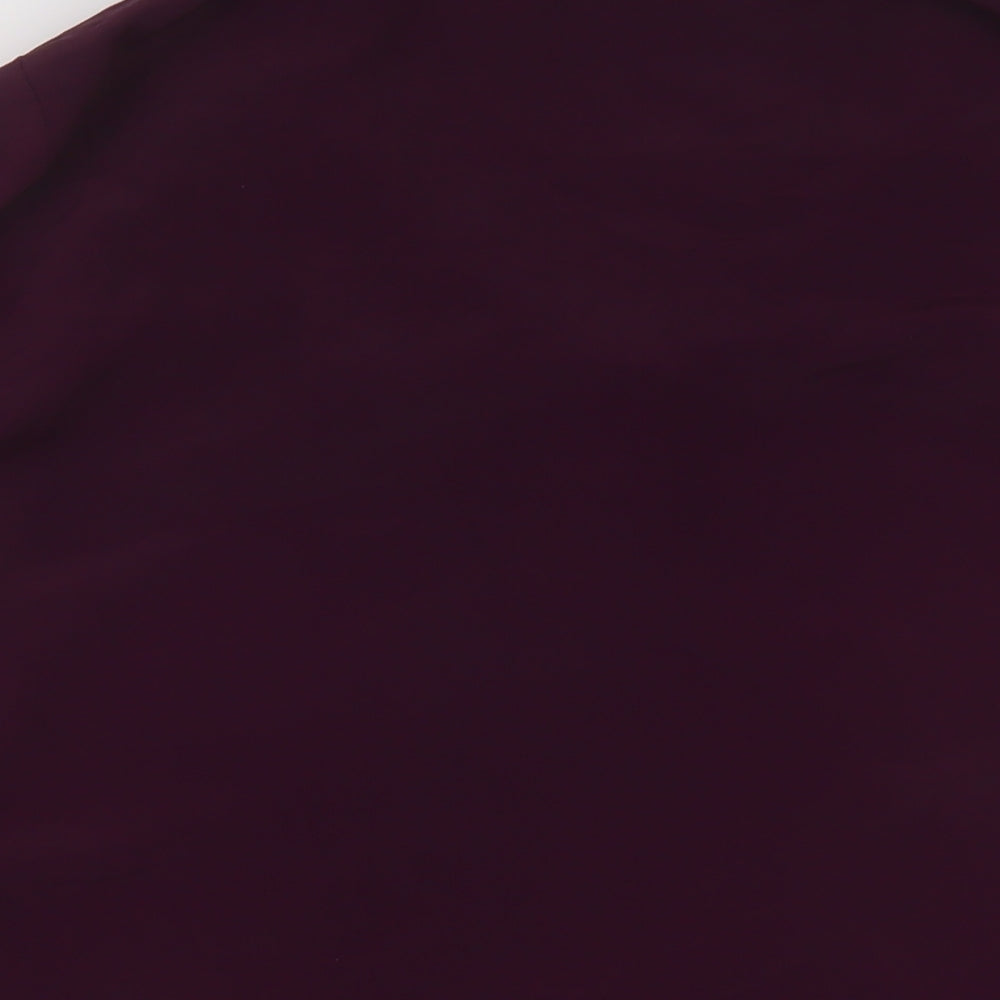 Womens UK Size 10 Wallis Purple Basic Blouse