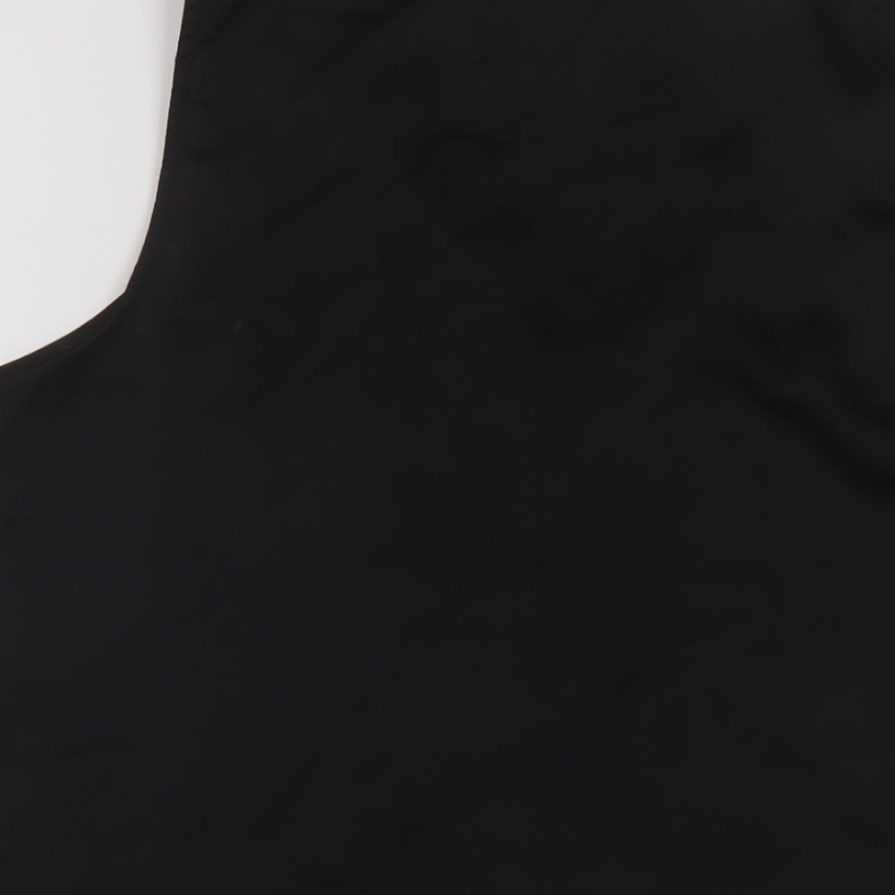 Womens UK Size 14 Lipsy Black Basic Tank