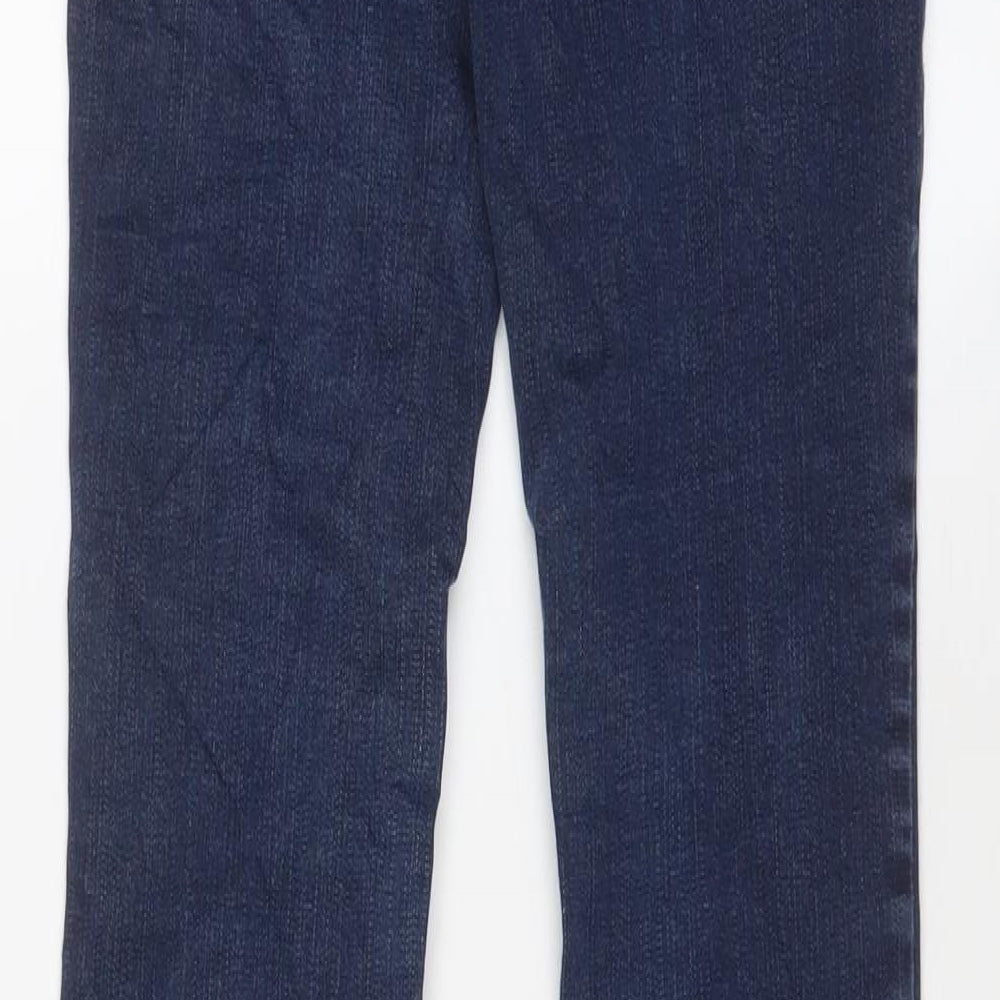 Womens UK Size 10 Marks and Spencer Regular Fit Skinny Blue Jeans