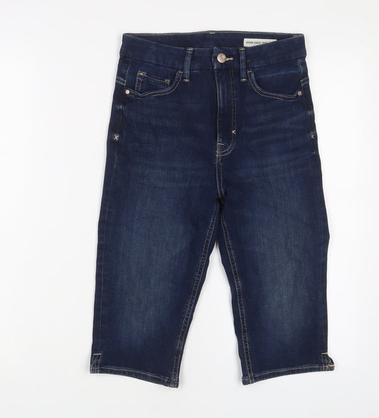 Womens UK Size 6 Denim & Co. Regular Fit Bermuda Shorts