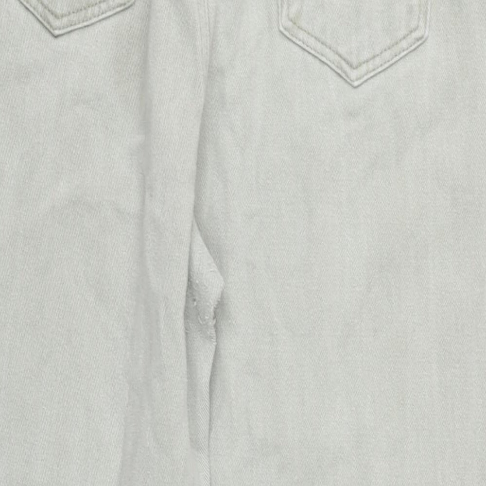 Riot Womens Green Cotton Tapered Jeans Size 32 in L27.5 in Regular Zip