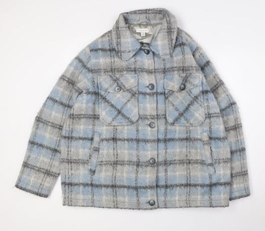 Womens UK Size M Topshop Blue Jacket