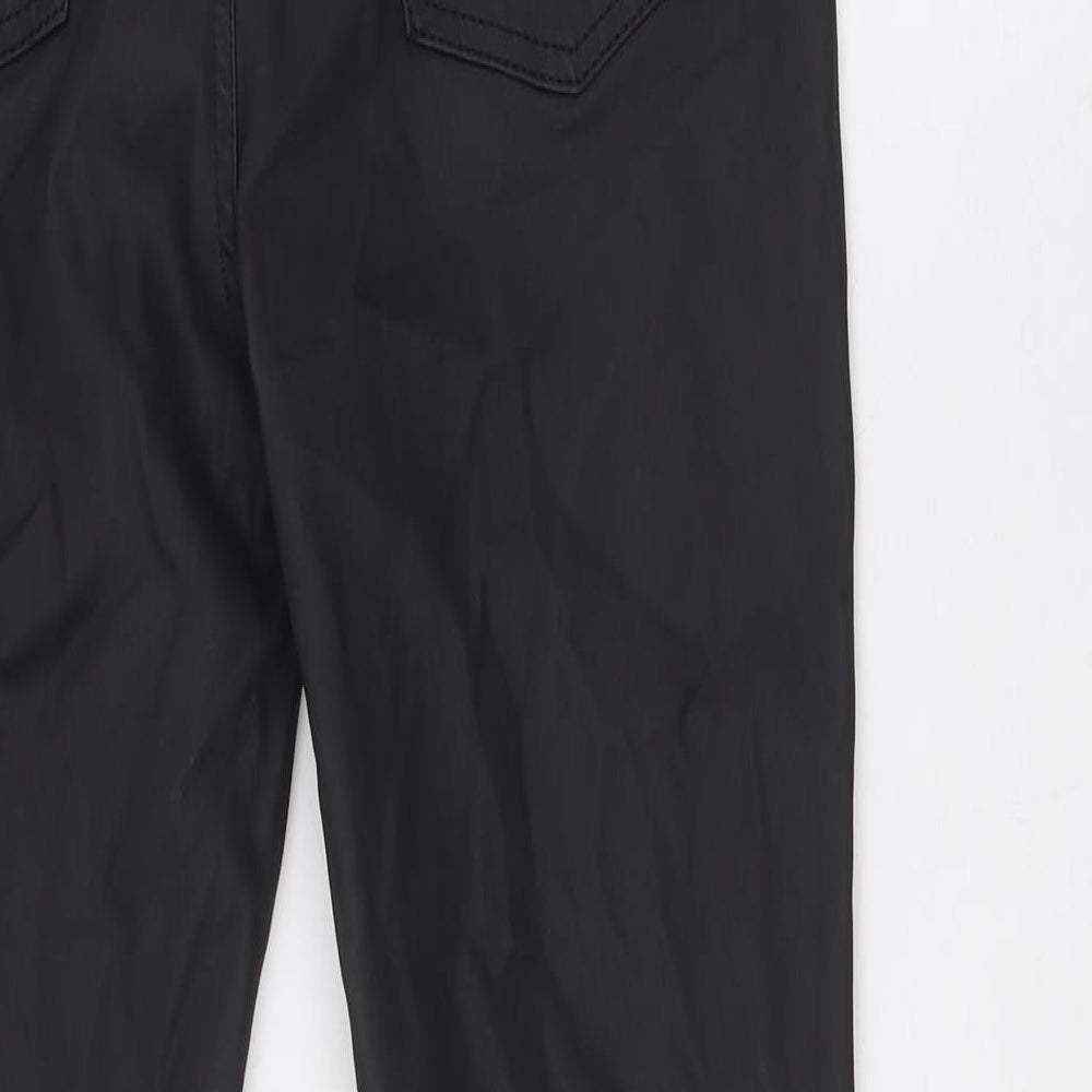 Denim Co Womens Black Cotton Skinny Jeans Size 10 L30 in Slim Button