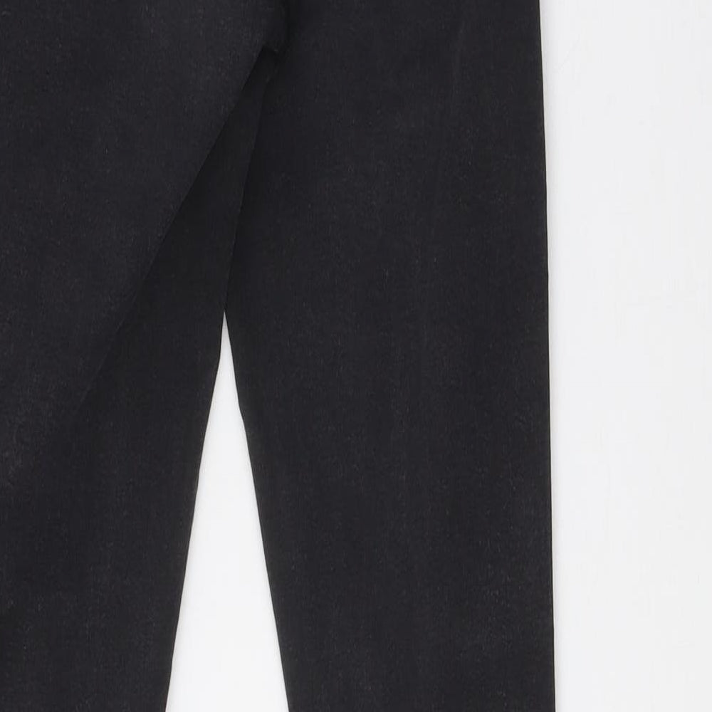 denim co Womens Black Cotton Skinny Jeans Size 10 L30 in Regular Button