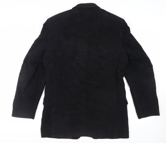 Mens UK Size 40 Burton Regular Black Suit Jacket
