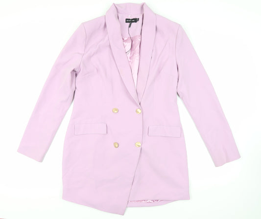Womens UK Size 12 PRETTYLITTLETHING Purple Jacket