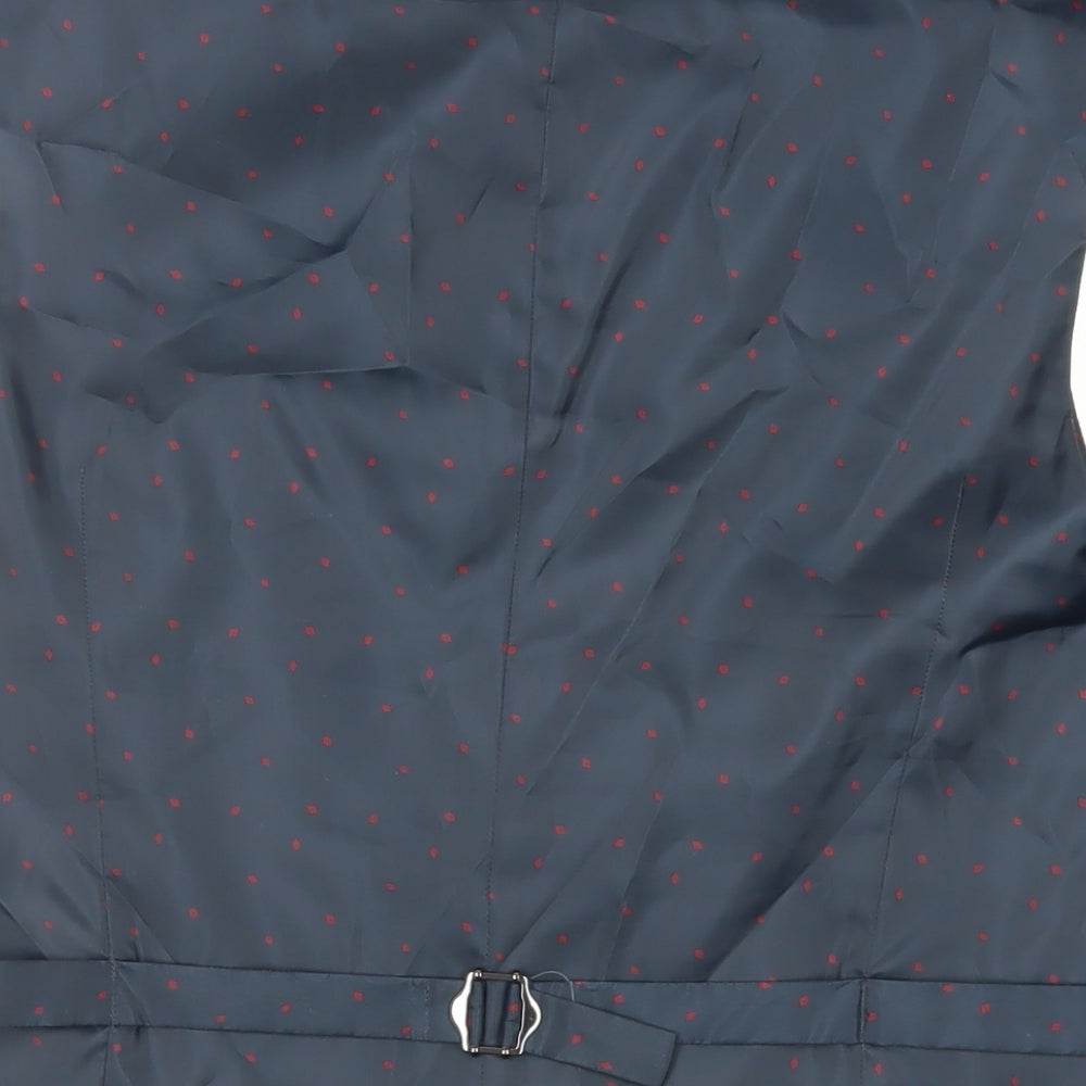 Mens UK Size 42 Burton Regular Blue Suit Jacket