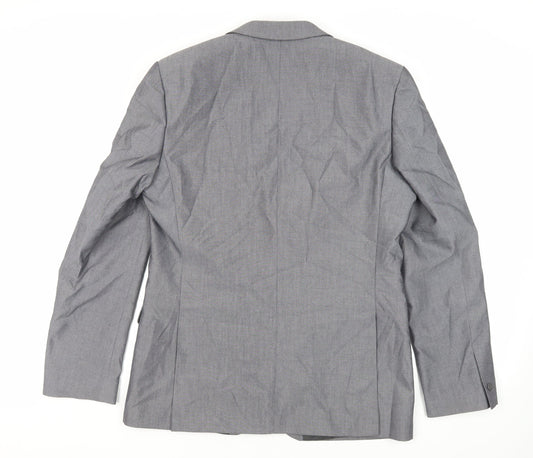 Mens UK Size 42 Red Herring Regular Grey Suit Jacket