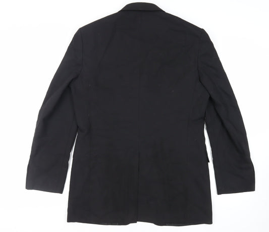 Mens UK Size 40 Marks and Spencer Regular Black Suit Jacket