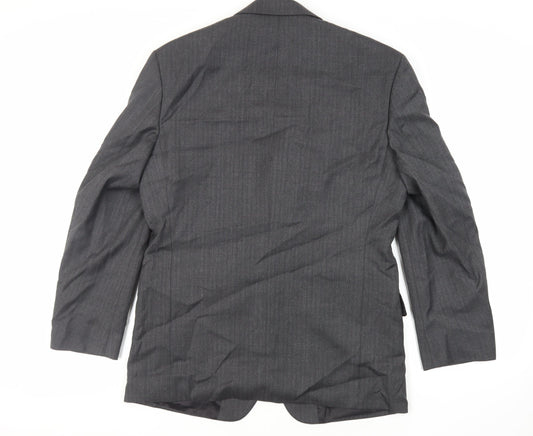 Mens UK Size 40 Varteks Regular Grey Suit Jacket