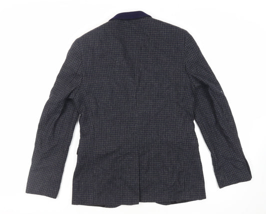 Mens UK Size 38 Topman Blue Jacket