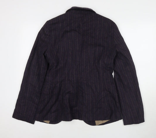 Womens UK Size L Zara Purple Jacket
