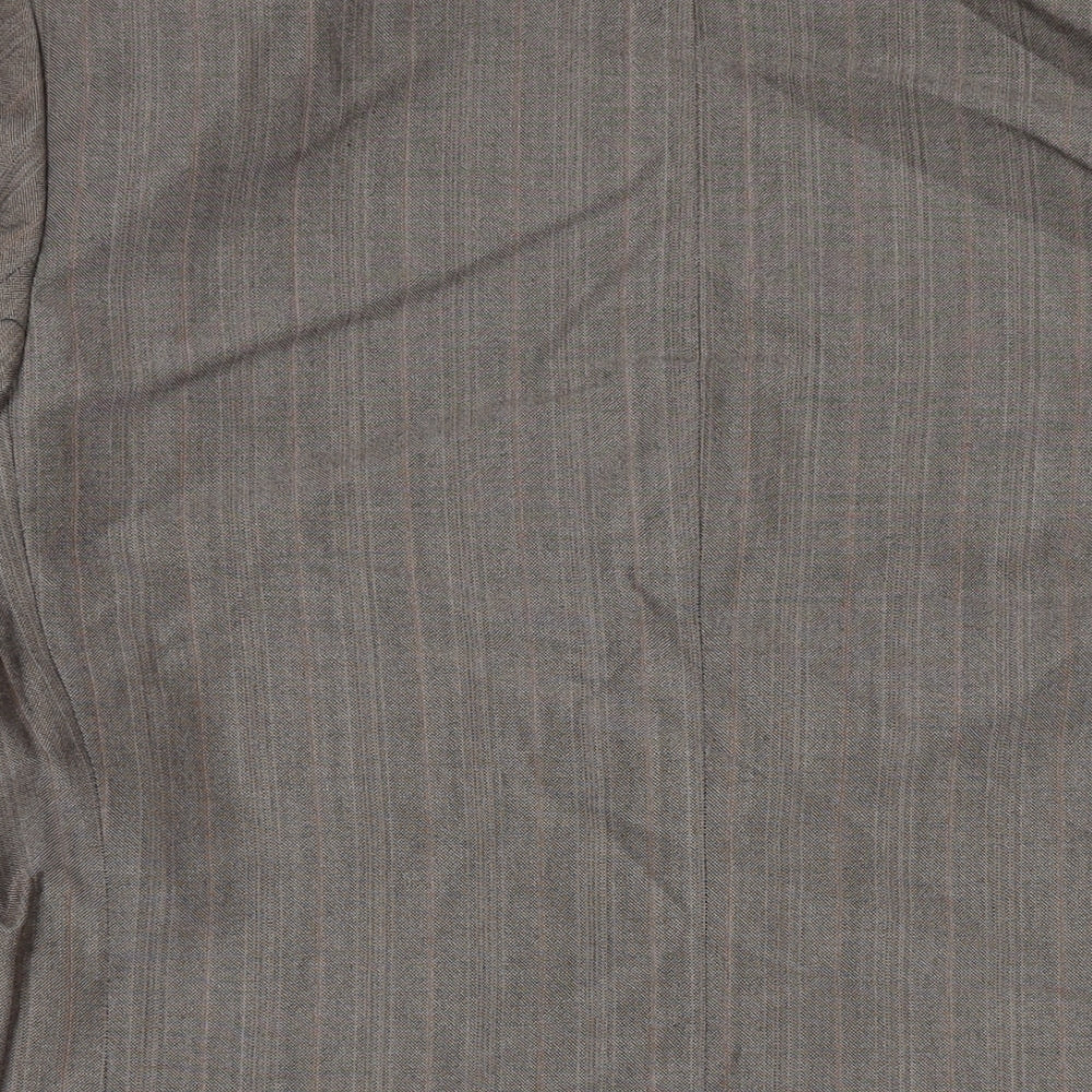 Mens UK Size 44 C&A Regular Brown Suit Jacket