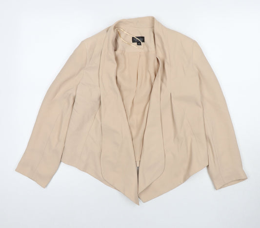 Womens UK Size 8 Topshop Beige Jacket