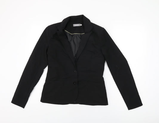 Womens UK Size 6 Fransa Black Jacket