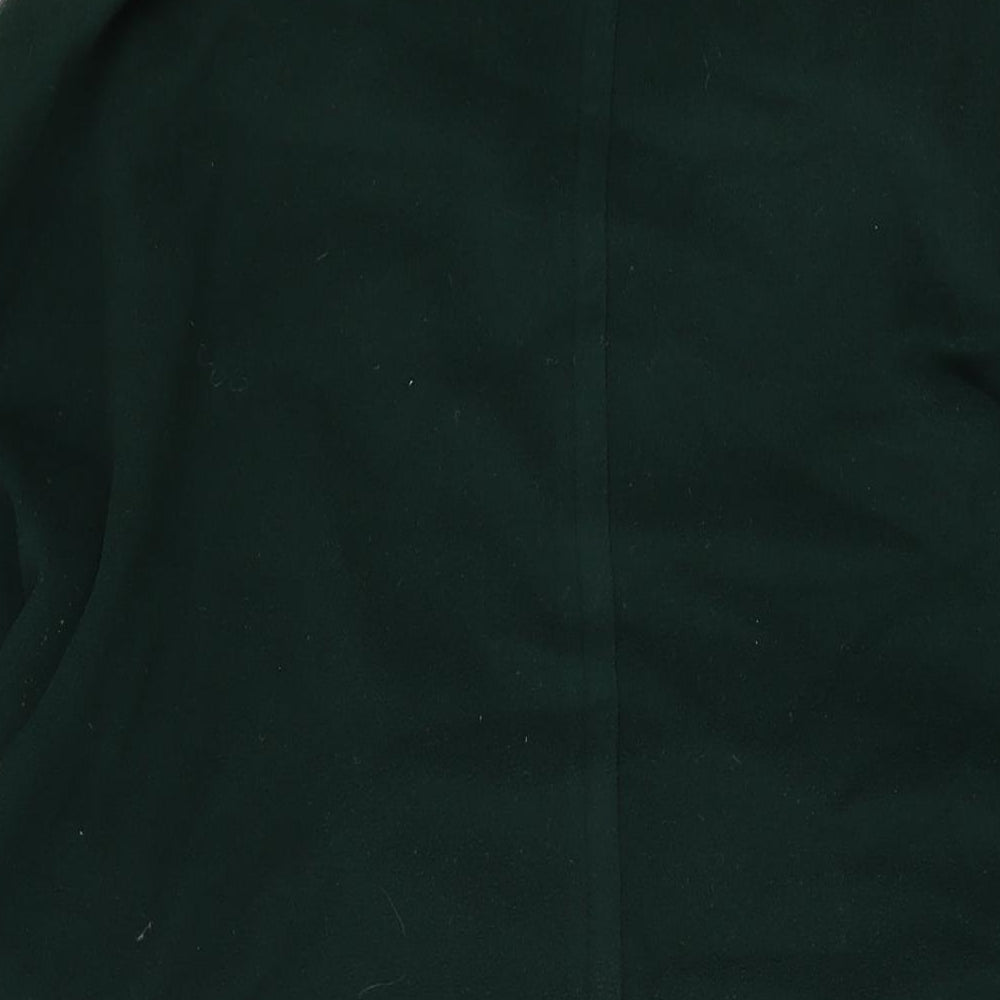 Lampert Womens Green Overcoat Coat Size 14