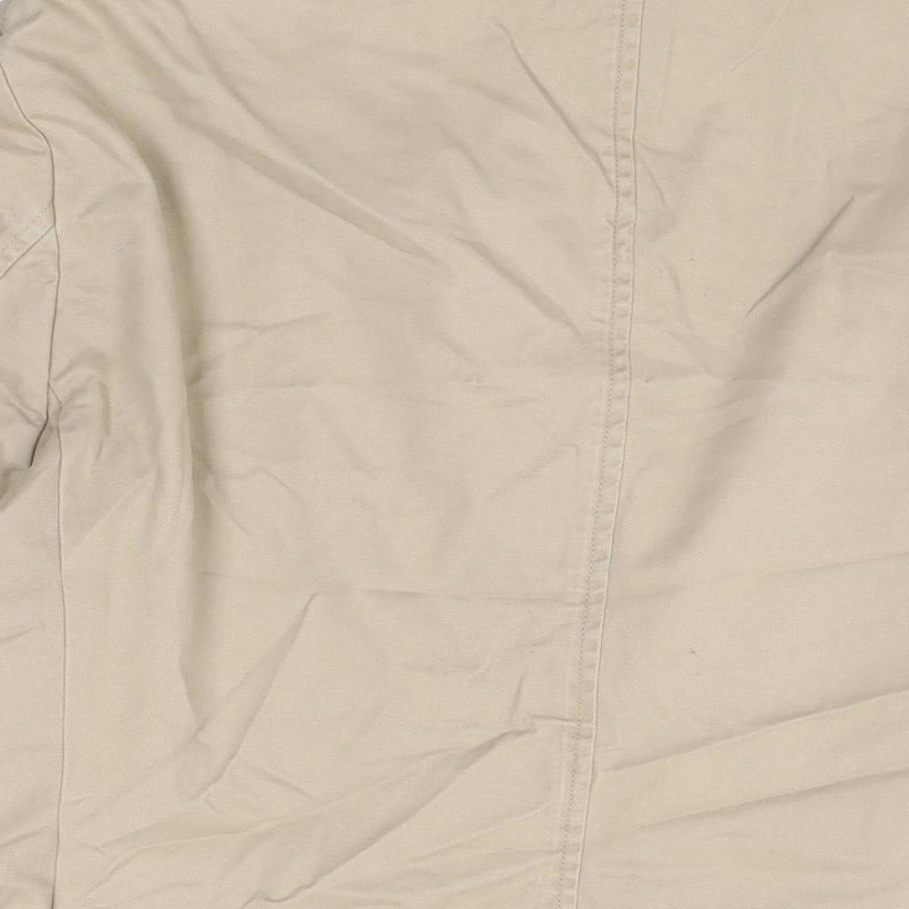 Mens UK Size 44 Lands' End Beige Jacket