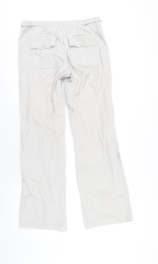 Womens UK Size 6 Gap Regular Fit Grey Trousers