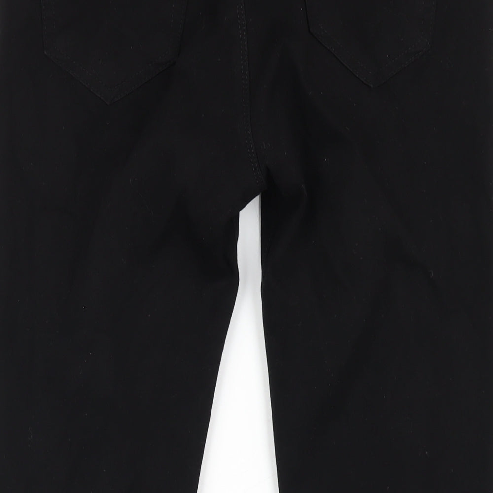 La Carte Womens Black Cotton Skinny Jeans Size 28 in L28 in Regular Zip