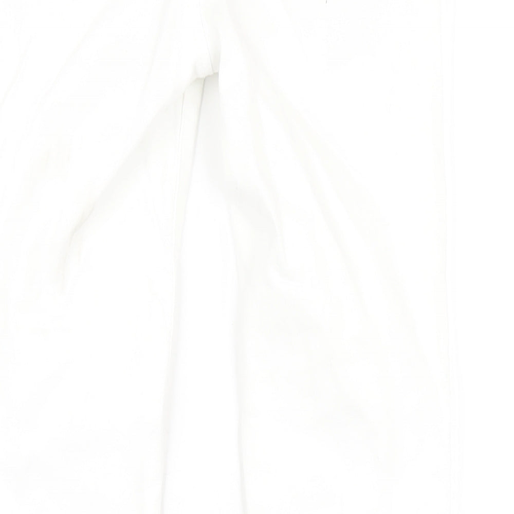 Womens UK Size 10 Toxik3 Regular Fit Skinny White Jeans