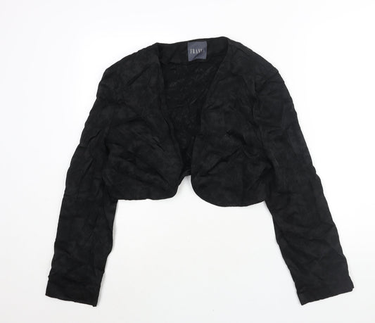 Womens UK Size XL Fransa Black Jacket