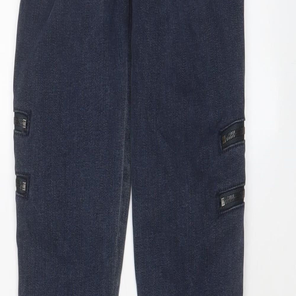 Womens UK Size 24 in J Brand Regular Fit Skinny Grey Jeans