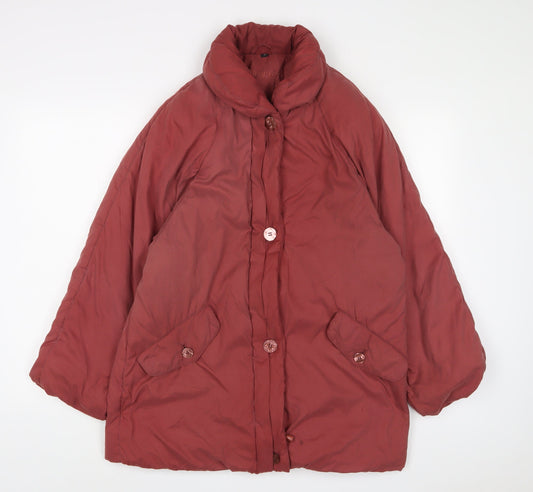 Womens UK Size S Four Seasons Red Jacket