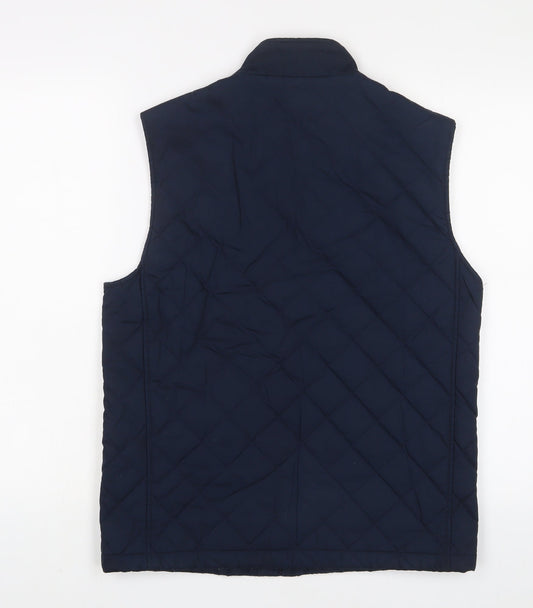 Mens UK Size S Jack Wills Blue Gilet