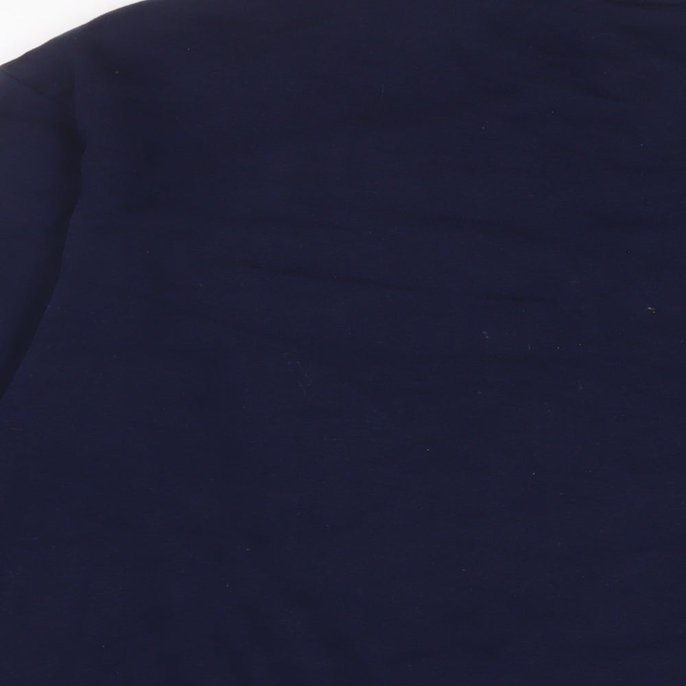 Mens UK Size S H&M Blue Pullover Sweatshirt