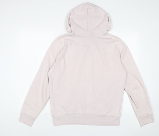 Womens UK Size M Hollister Pink Pullover Hoodie