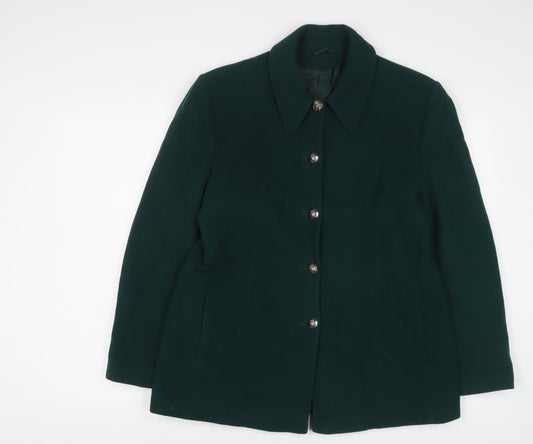Womens UK Size 18 C&A Green Jacket