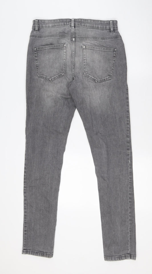 Mens UK Size 30 in NEXT Regular Fit Skinny Green Jeans