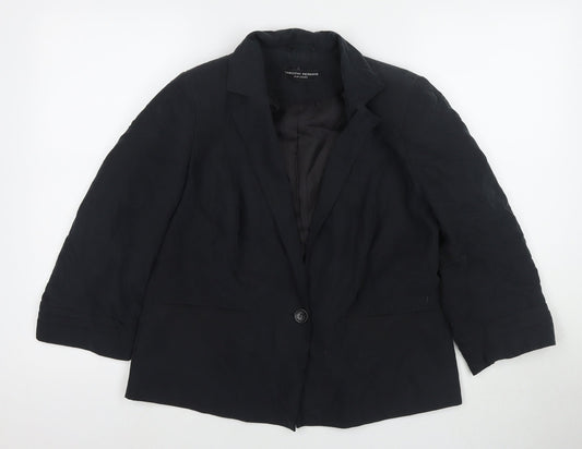 Womens UK Size 14 Dorothy Perkins Black Jacket