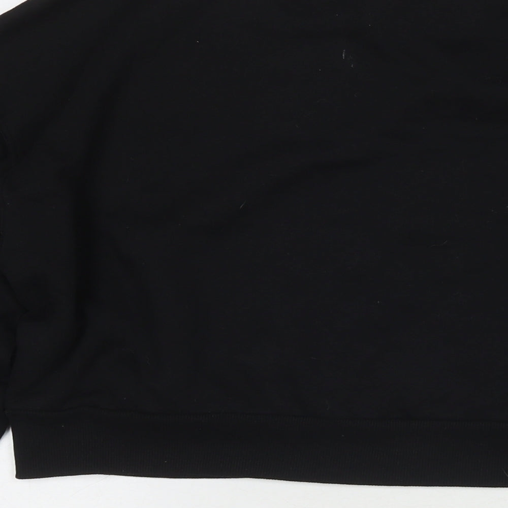Womens UK Size M Divided by H&M Black Pullover Sweatshirt