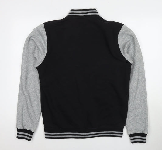 Mens UK Size M Impericon Black Varsity Jacket