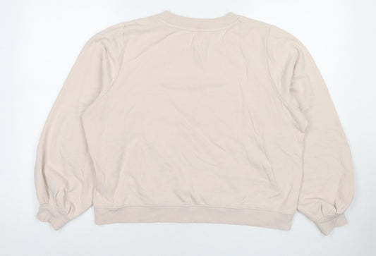 Womens UK Size 12 NEXT Pink Pullover Sweatshirt