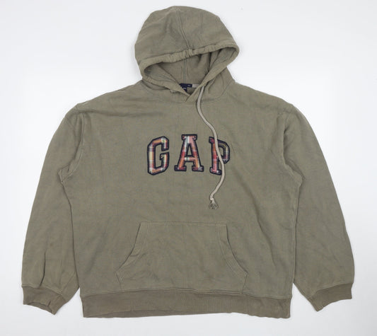 Womens UK Size L Gap Green Pullover Sweatshirt