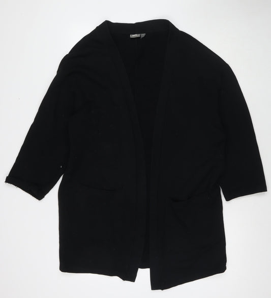 Womens UK Size S ASOS Black Cape Jumper
